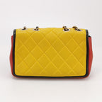 Chanel Tricolor Medium Lambskin Graphic Flap Bag