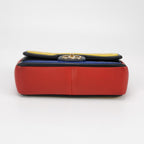 Chanel Tricolor Medium Lambskin Graphic Flap Bag