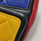 Chanel Tricolor Medium Lambskin Graphic Flap Bag