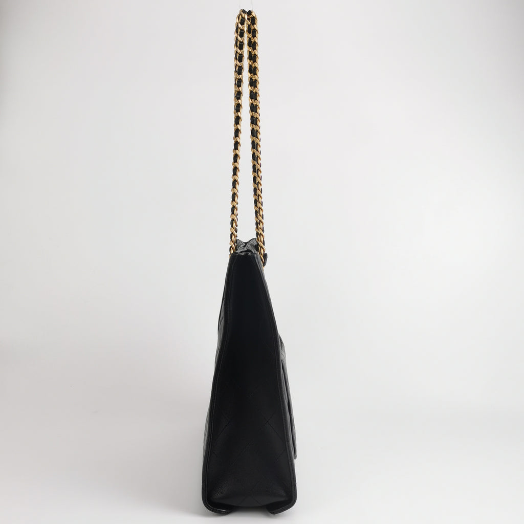 Chanel Sweet Vertical Classic Shopping Tote