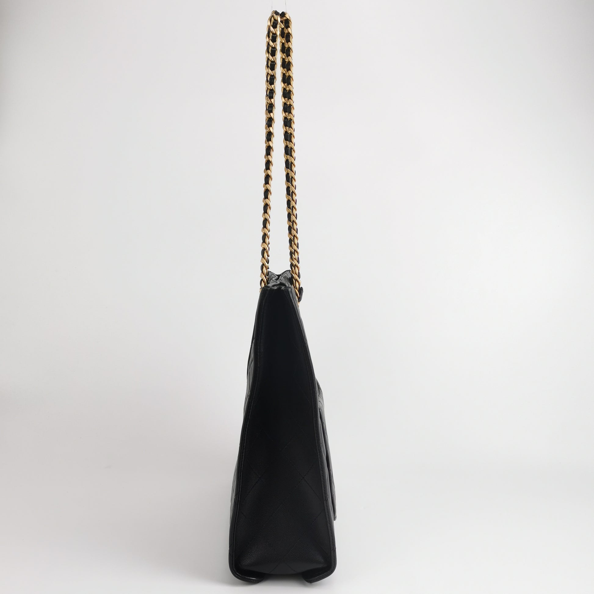 Chanel Sweet Vertical Classic Shopping Tote