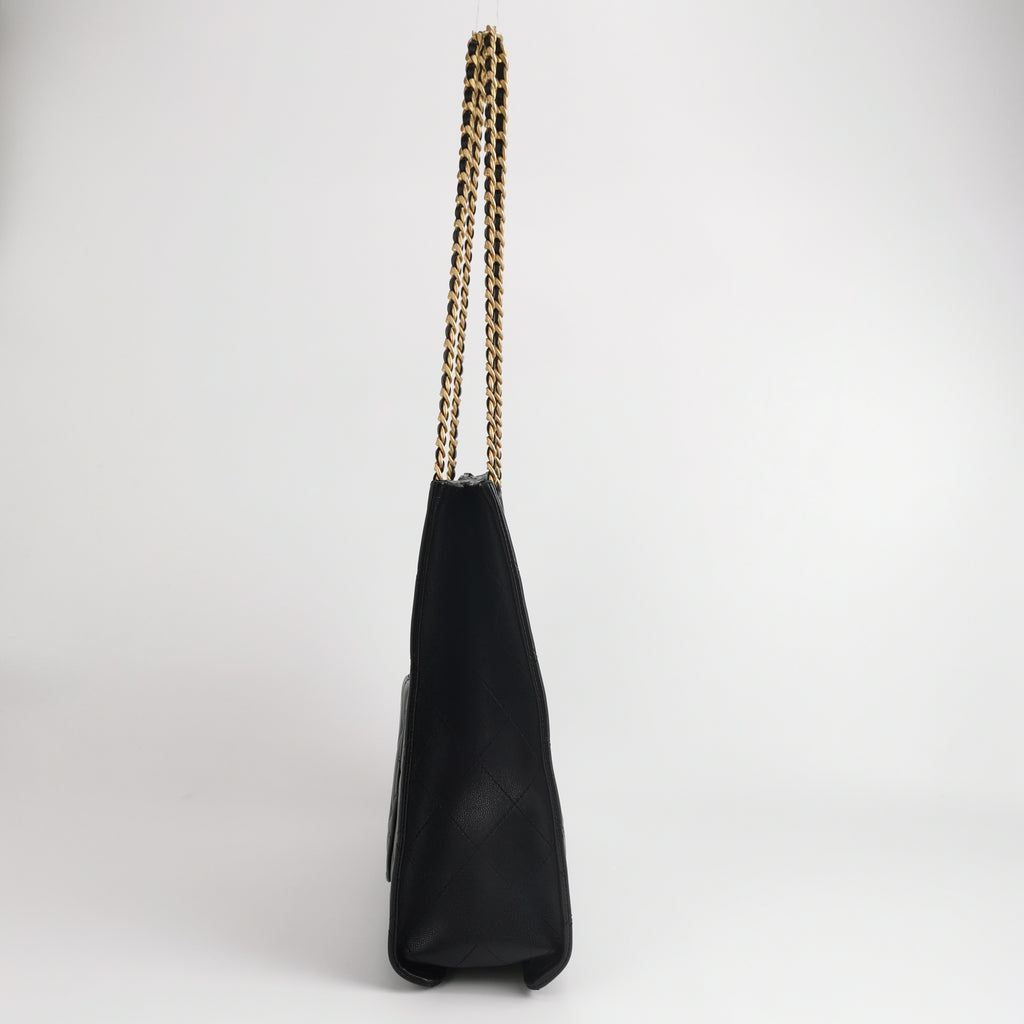 Chanel Sweet Vertical Classic Shopping Tote