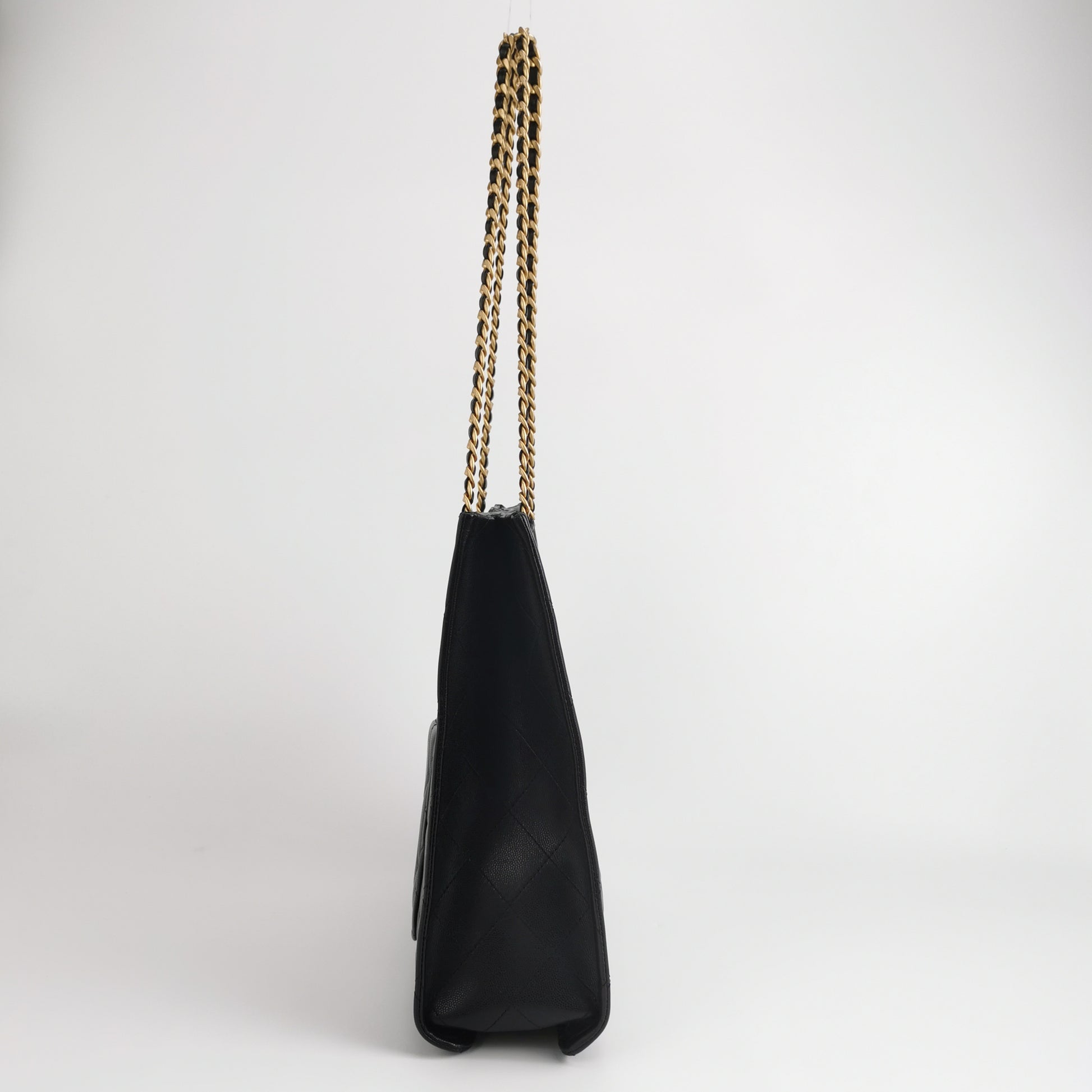 Chanel Sweet Vertical Classic Shopping Tote