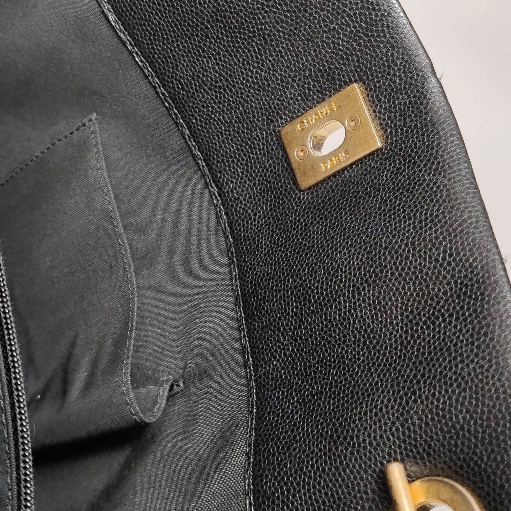 Chanel Sweet Vertical Classic Shopping Tote