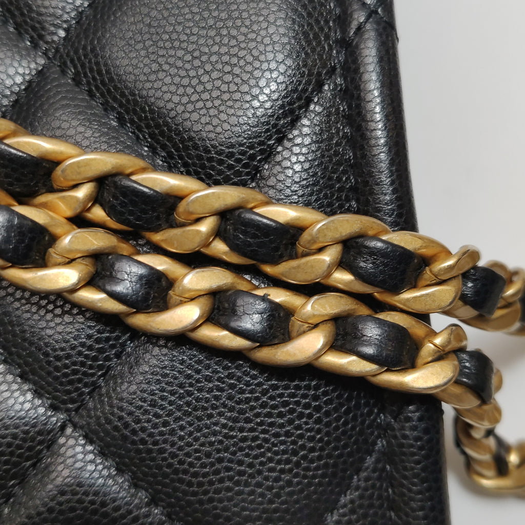 Chanel Sweet Vertical Classic Shopping Tote