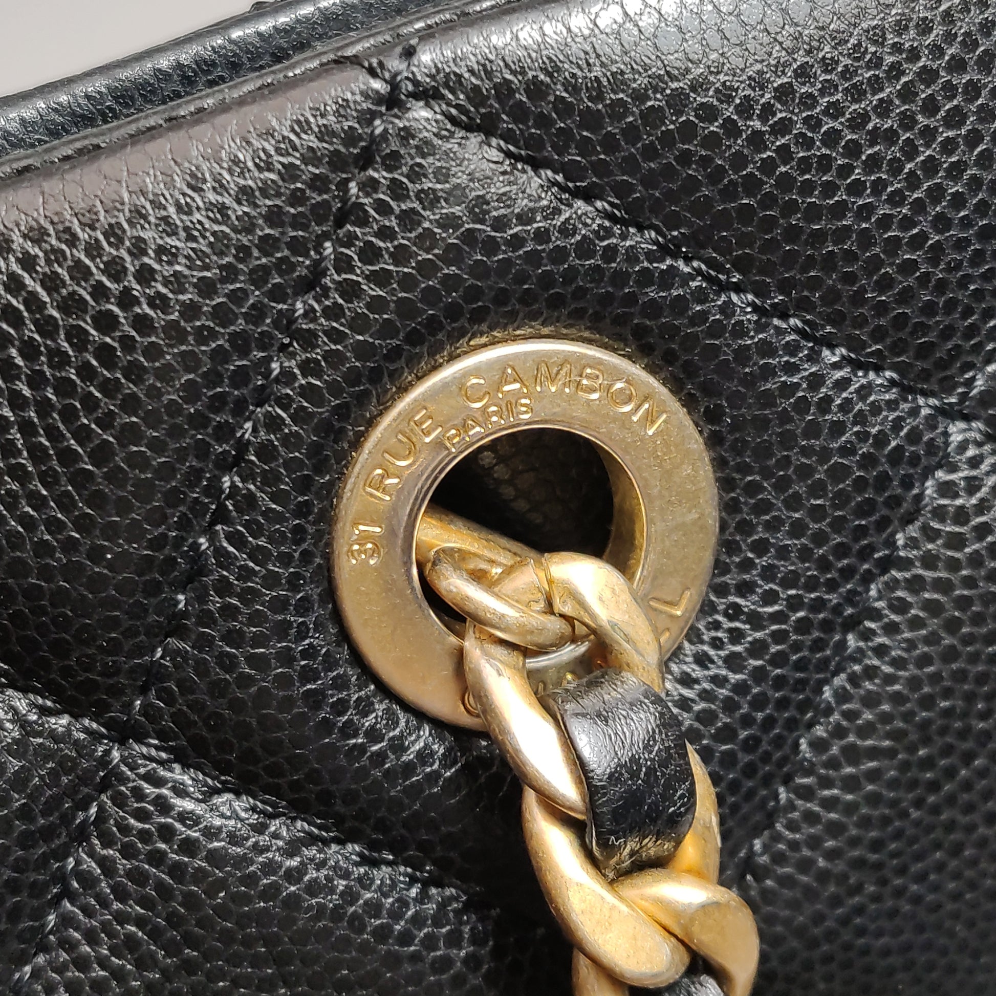 Chanel Sweet Vertical Classic Shopping Tote