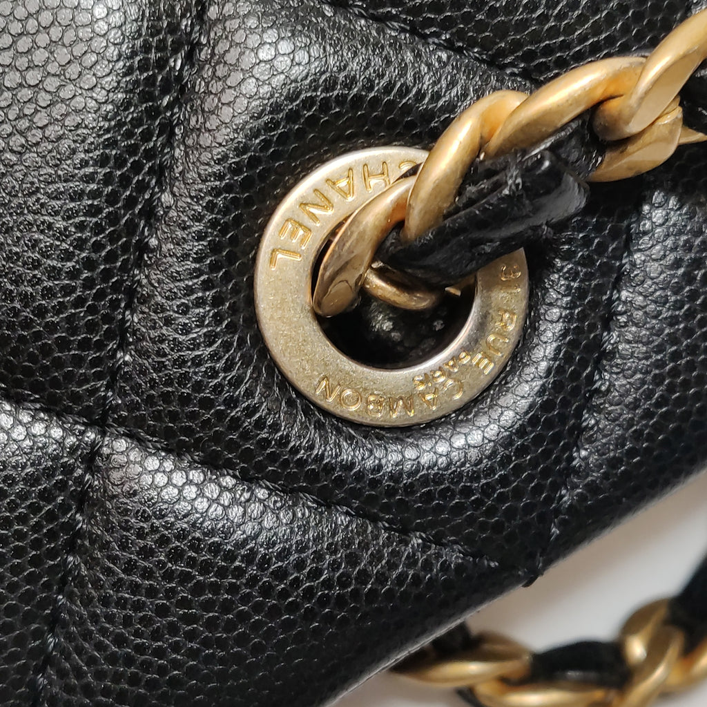 Chanel Sweet Vertical Classic Shopping Tote