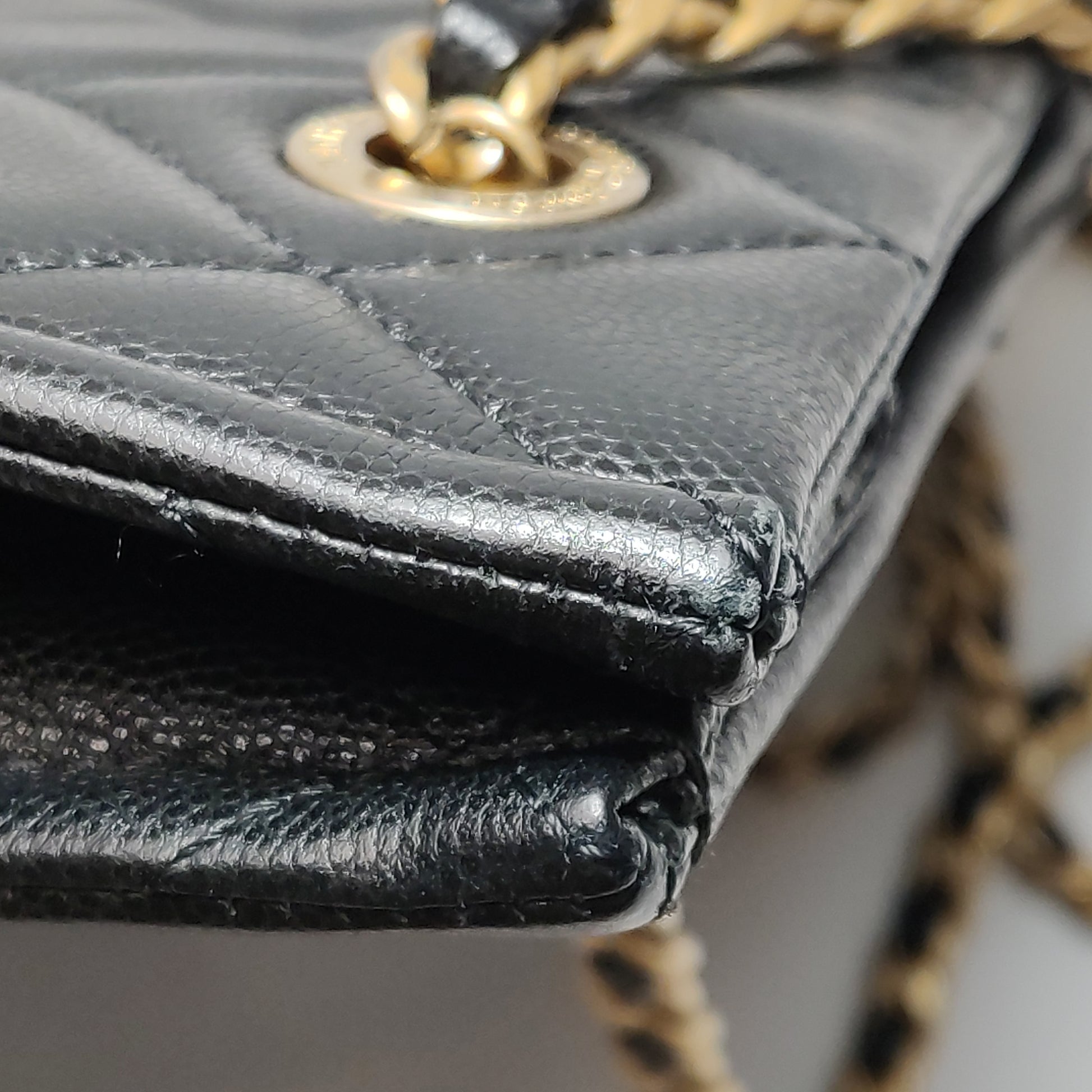 Chanel Sweet Vertical Classic Shopping Tote