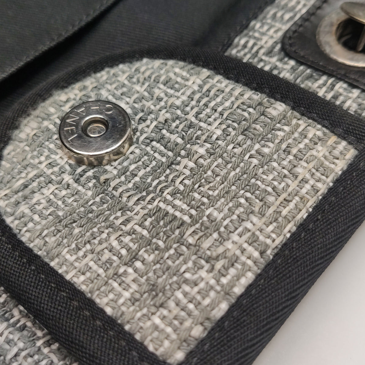 Chanel Deauville Large Gray Top Handle