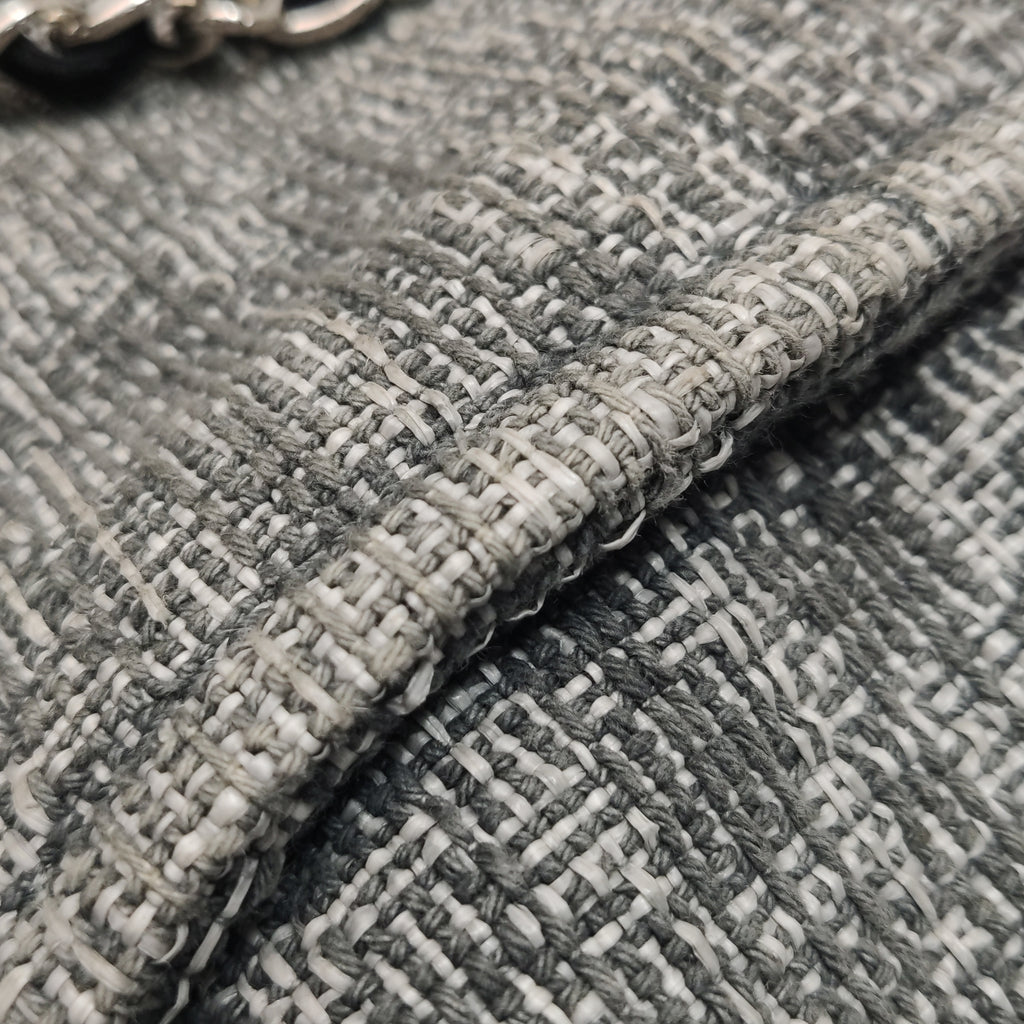 Chanel Deauville Large Gray Top Handle