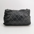 Chanel Double Stitch Flap Bag Black