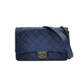 Chanel Paris-Seoul Double Carry Flap Bag Blue