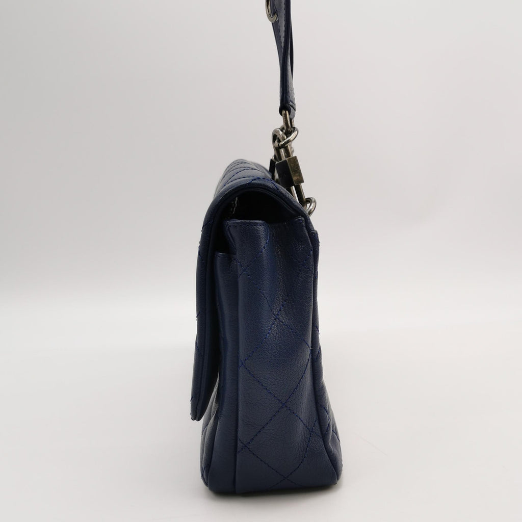 Chanel Paris-Seoul Double Carry Flap Bag Blue