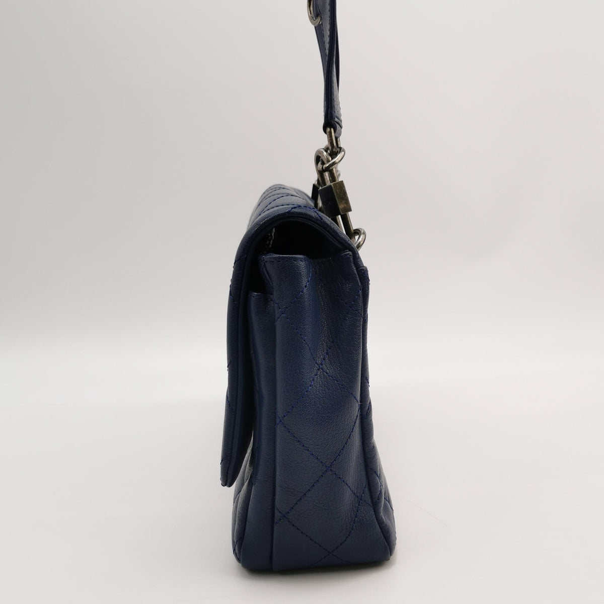 Chanel Paris-Seoul Double Carry Flap Bag Blue