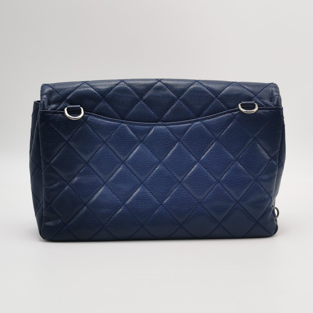 Chanel Paris-Seoul Double Carry Flap Bag Blue