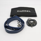 Chanel Paris-Seoul Double Carry Flap Bag Blue