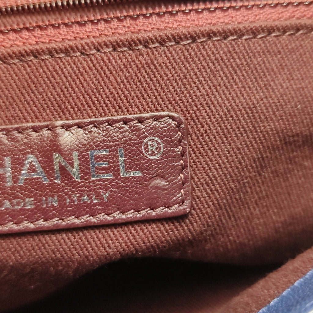 Chanel Paris-Seoul Double Carry Flap Bag Blue