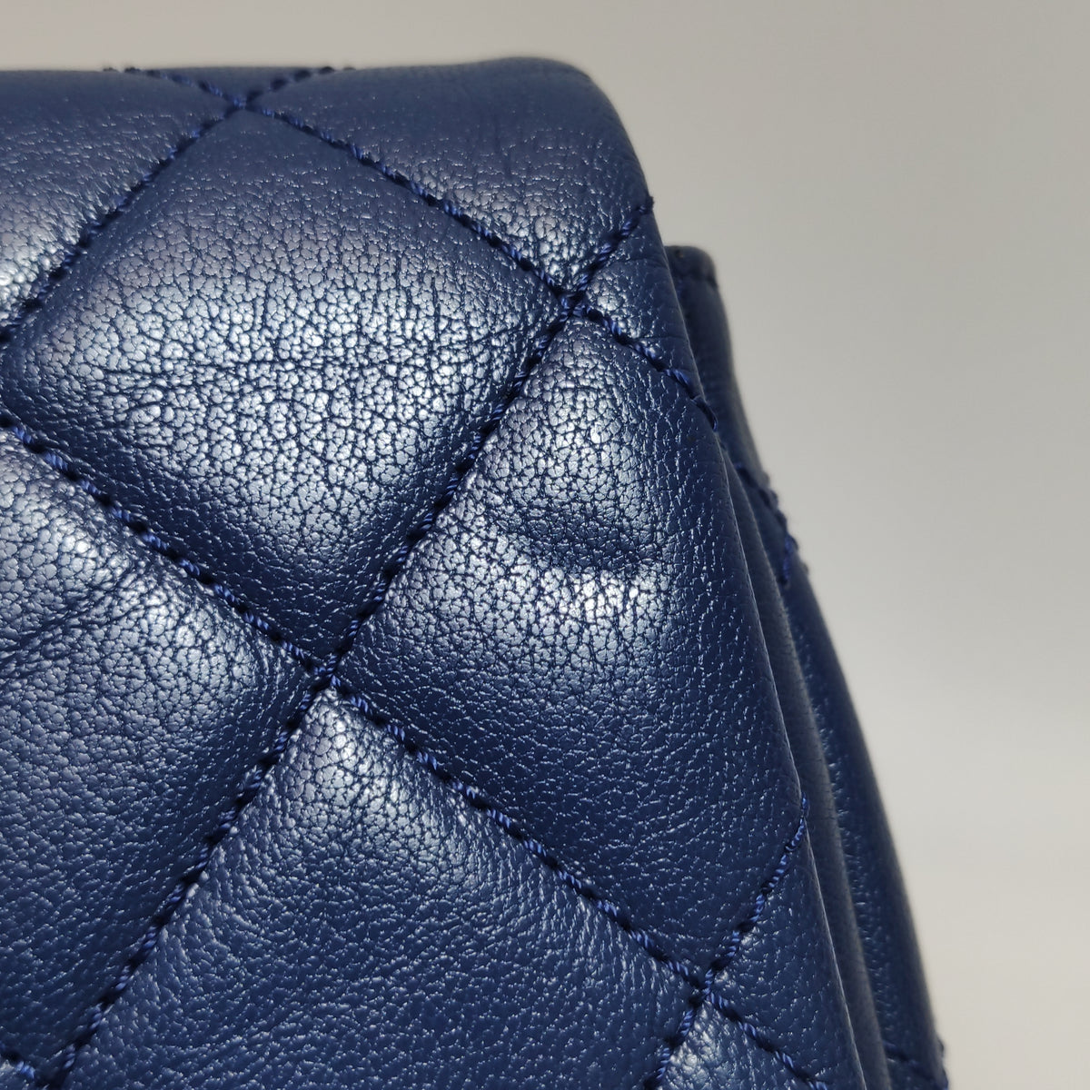 Chanel Paris-Seoul Double Carry Flap Bag Blue
