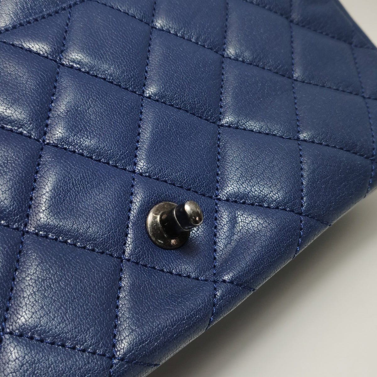 Chanel Paris-Seoul Double Carry Flap Bag Blue