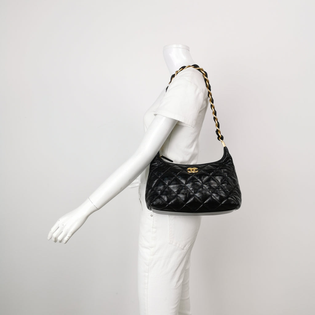 Chanel Funky Town Hobo Medium Lambskin