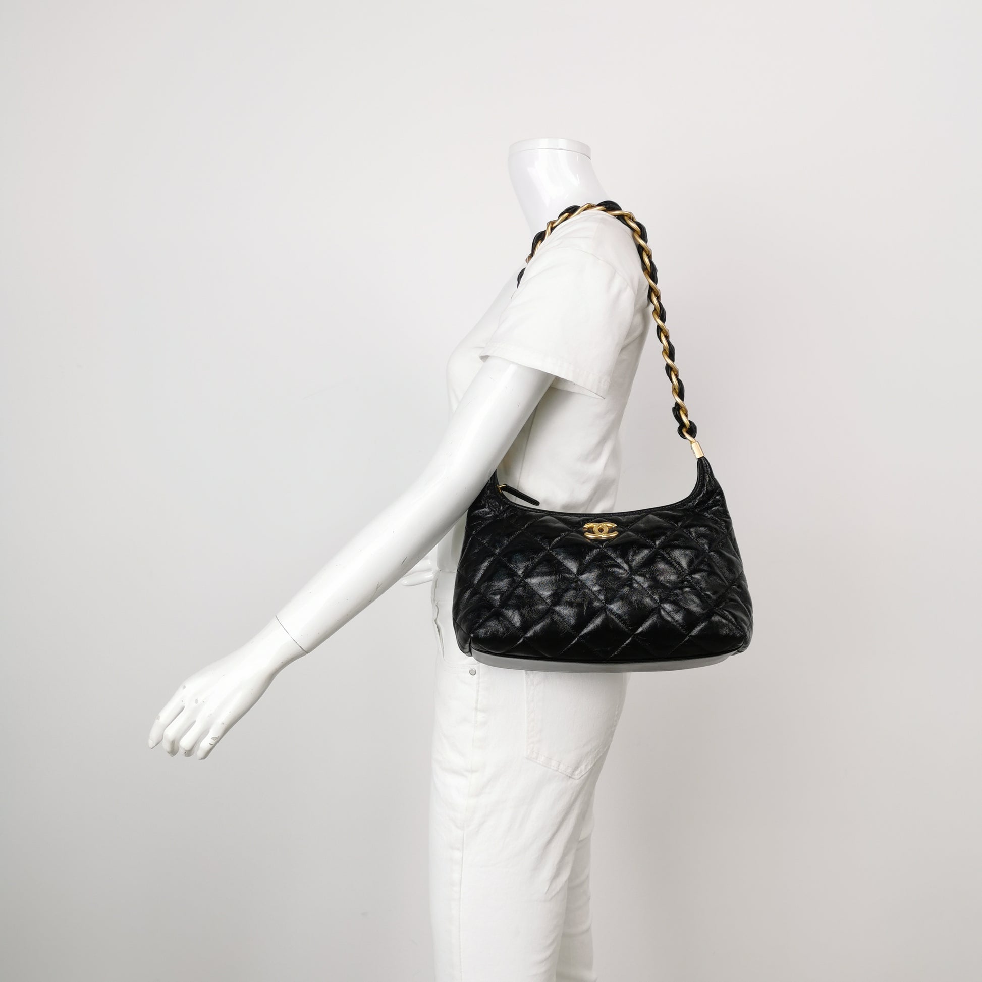 Chanel Funky Town Hobo Medium Lambskin