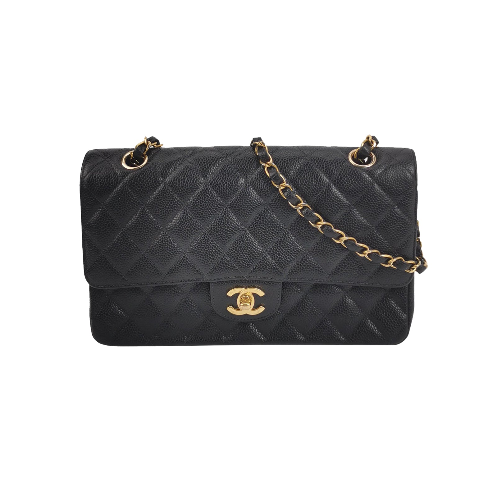 Chanel Double Flap Medium Caviar 2003