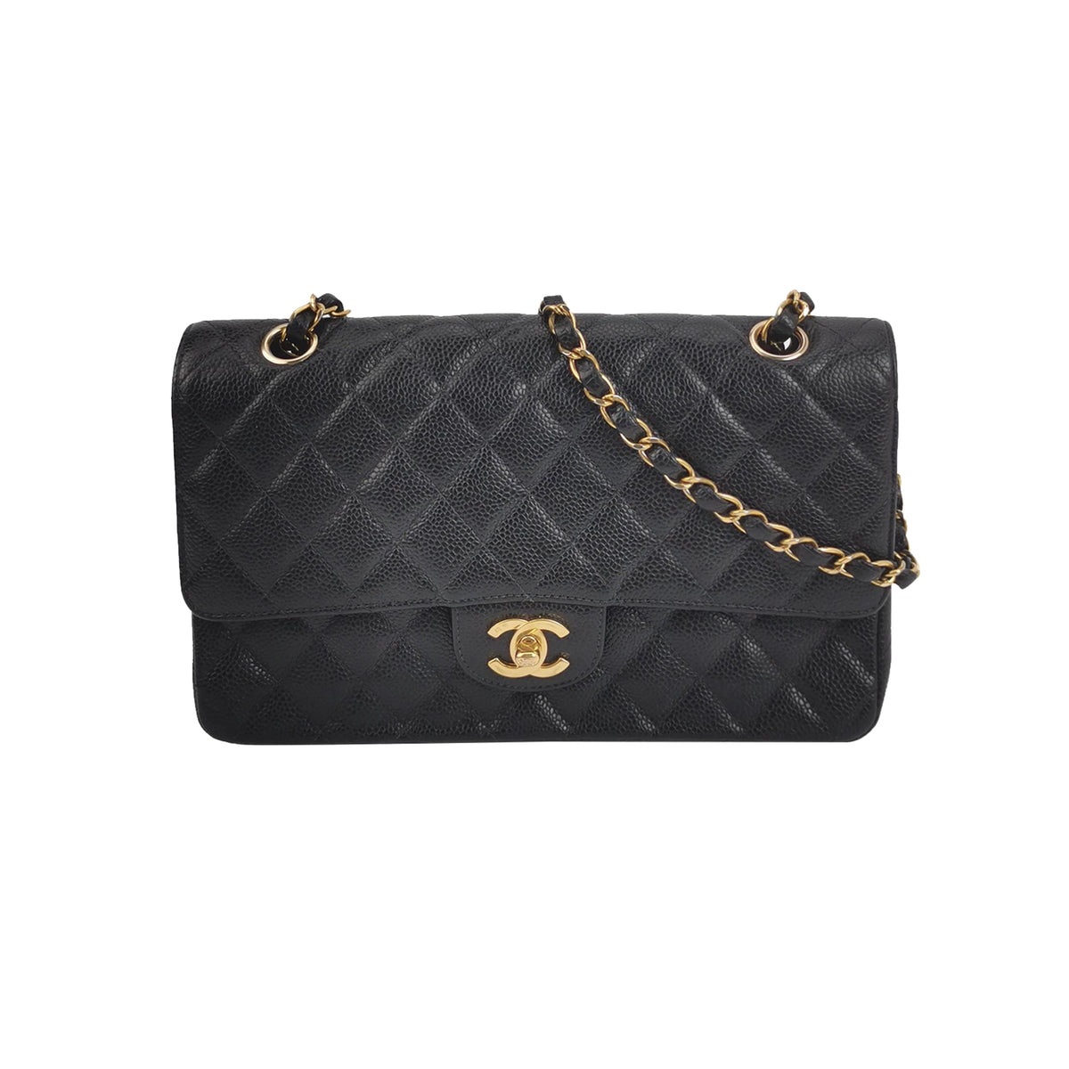 Chanel Double Flap Medium Caviar 2003