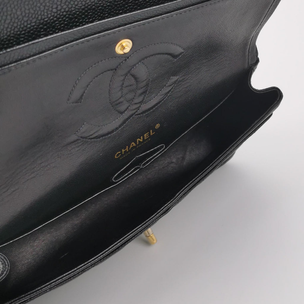 Chanel Double Flap Medium Caviar 2003