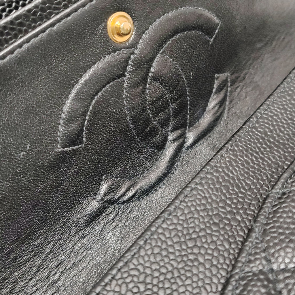 Chanel Double Flap Medium Caviar 2003