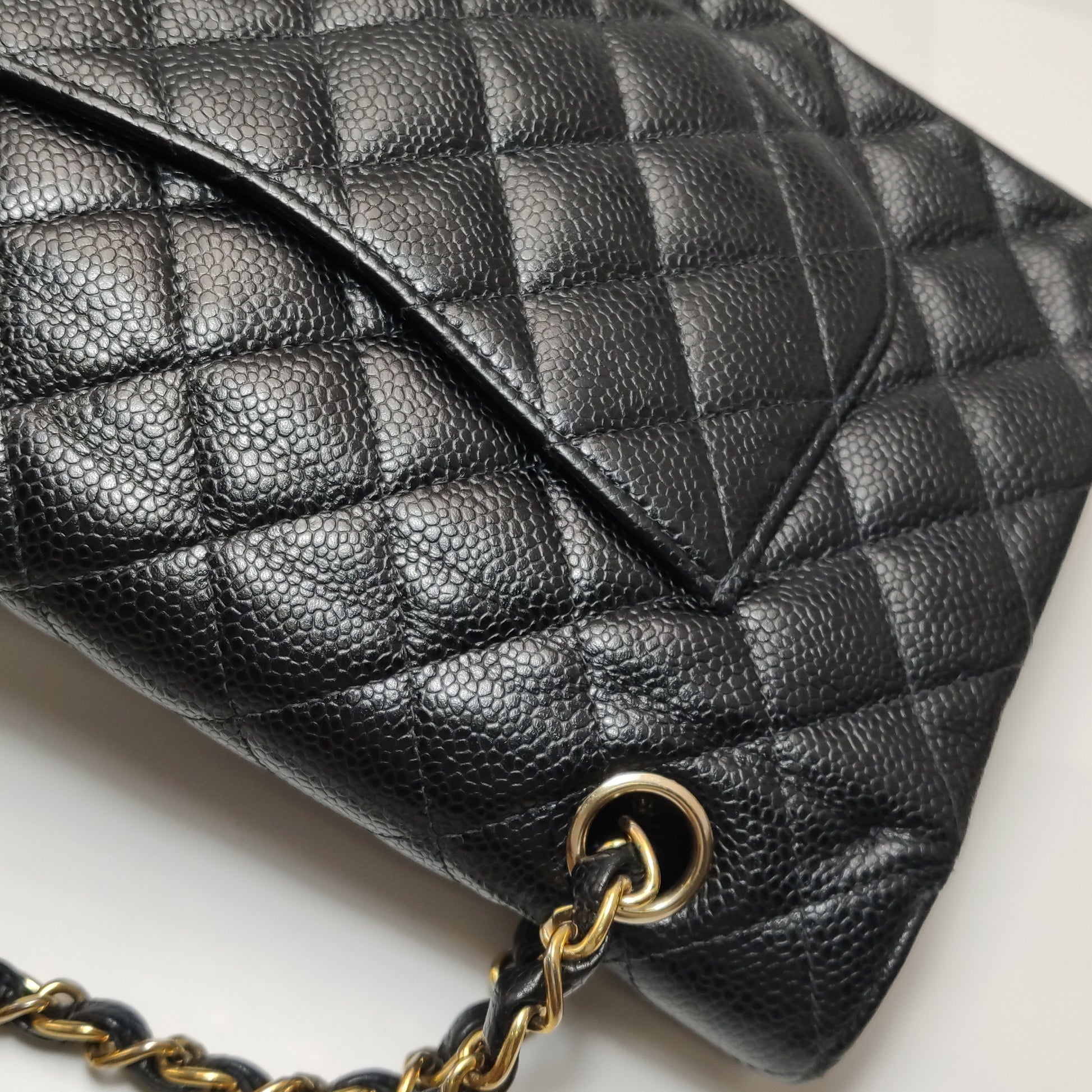 Chanel Double Flap Medium Caviar 2003