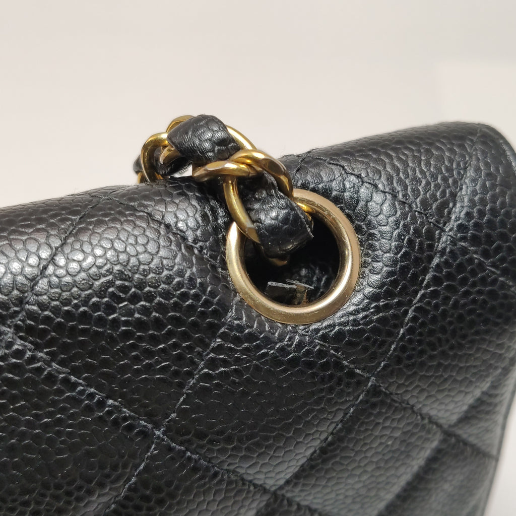 Chanel Double Flap Medium Caviar 2003