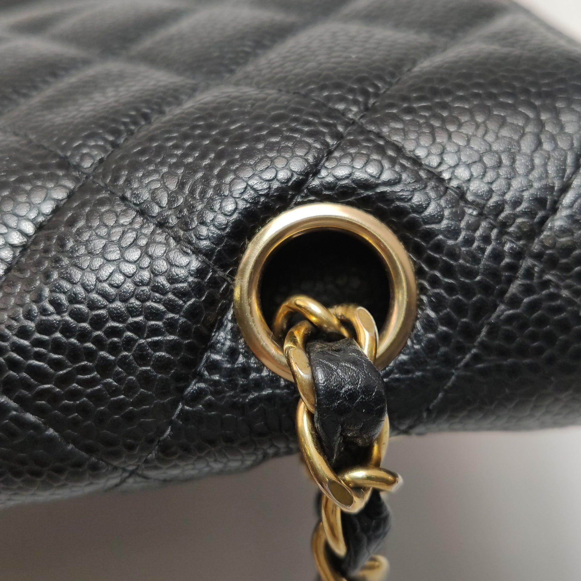 Chanel Double Flap Medium Caviar 2003