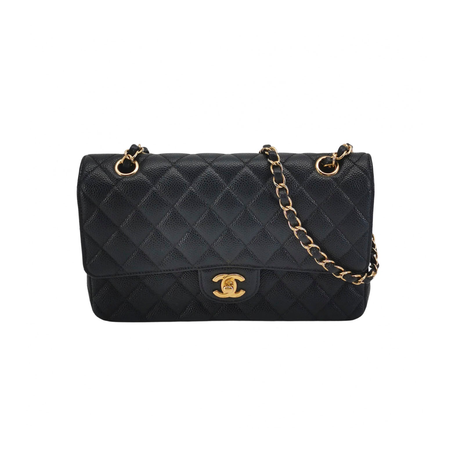 Chanel Classic Double Flap Medium Caviar GHW
