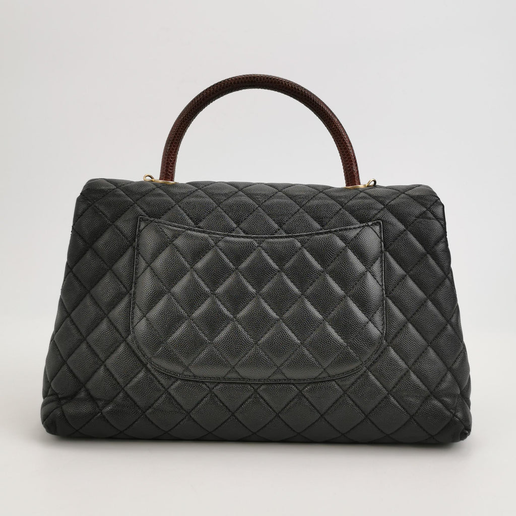 Chanel Coco Handle Maxi Caviar
