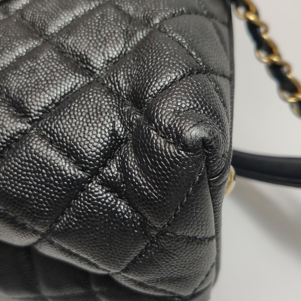 Chanel Coco Handle Maxi Caviar