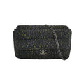 Chanel CC Tweed Flap Shoulder Bag