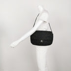 Chanel CC Tweed Flap Shoulder Bag