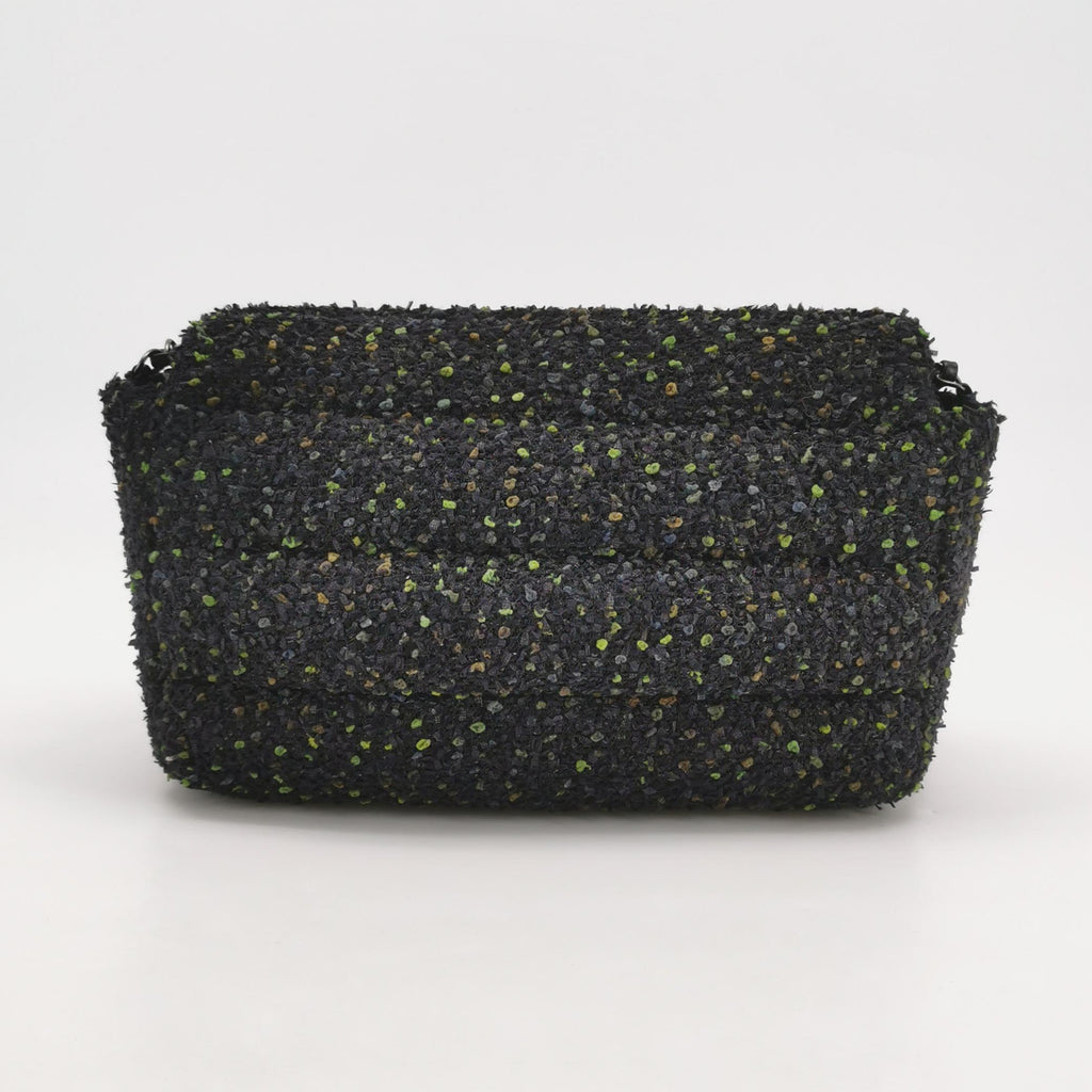 Chanel CC Tweed Flap Shoulder Bag