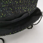 Chanel CC Tweed Flap Shoulder Bag