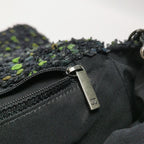 Chanel CC Tweed Flap Shoulder Bag