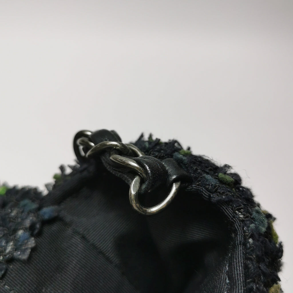 Chanel CC Tweed Flap Shoulder Bag