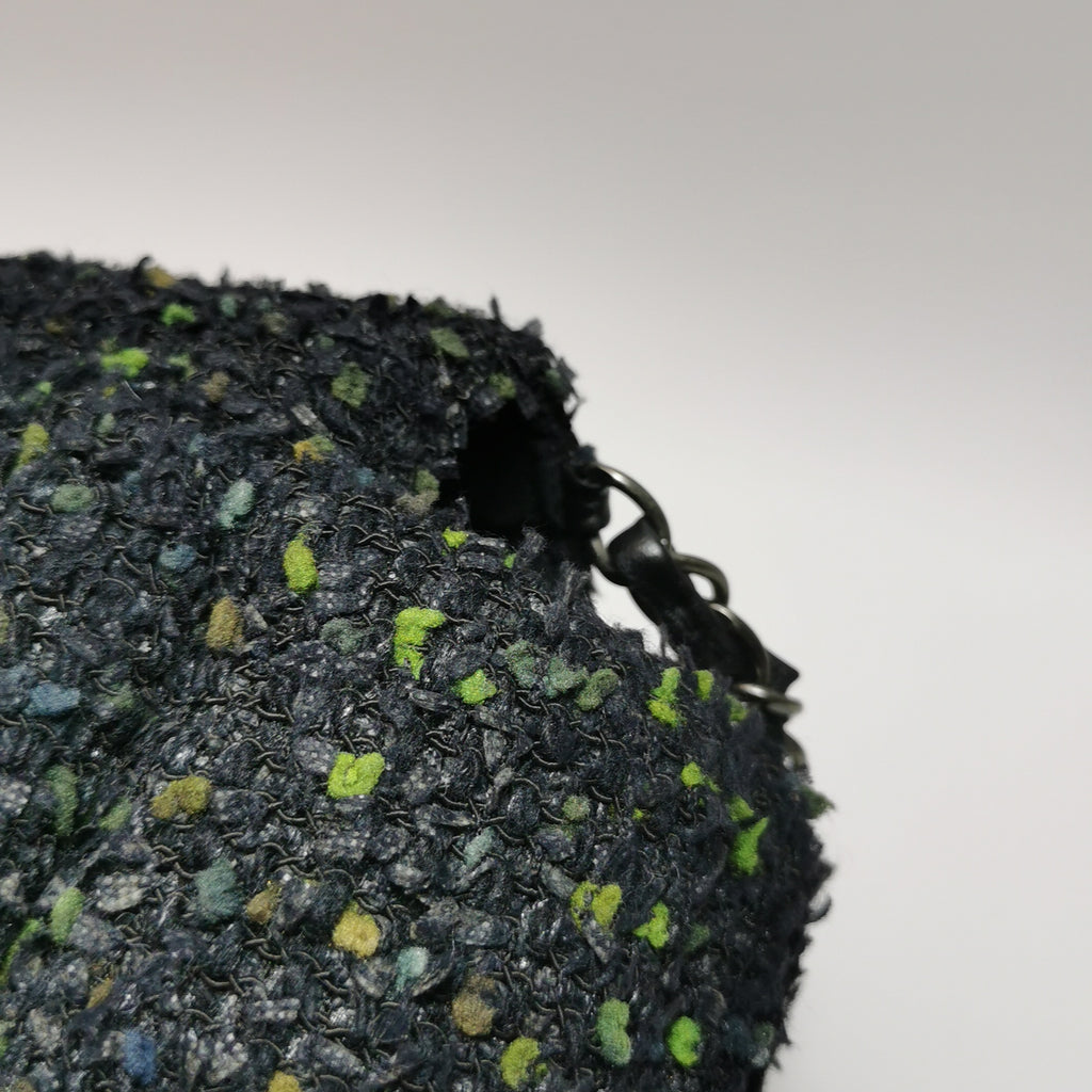 Chanel CC Tweed Flap Shoulder Bag