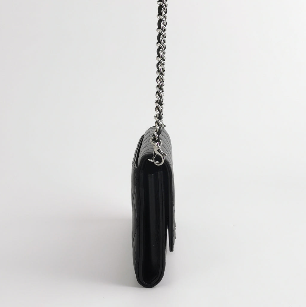 Chanel Clutch with Chain Lambskin SHW