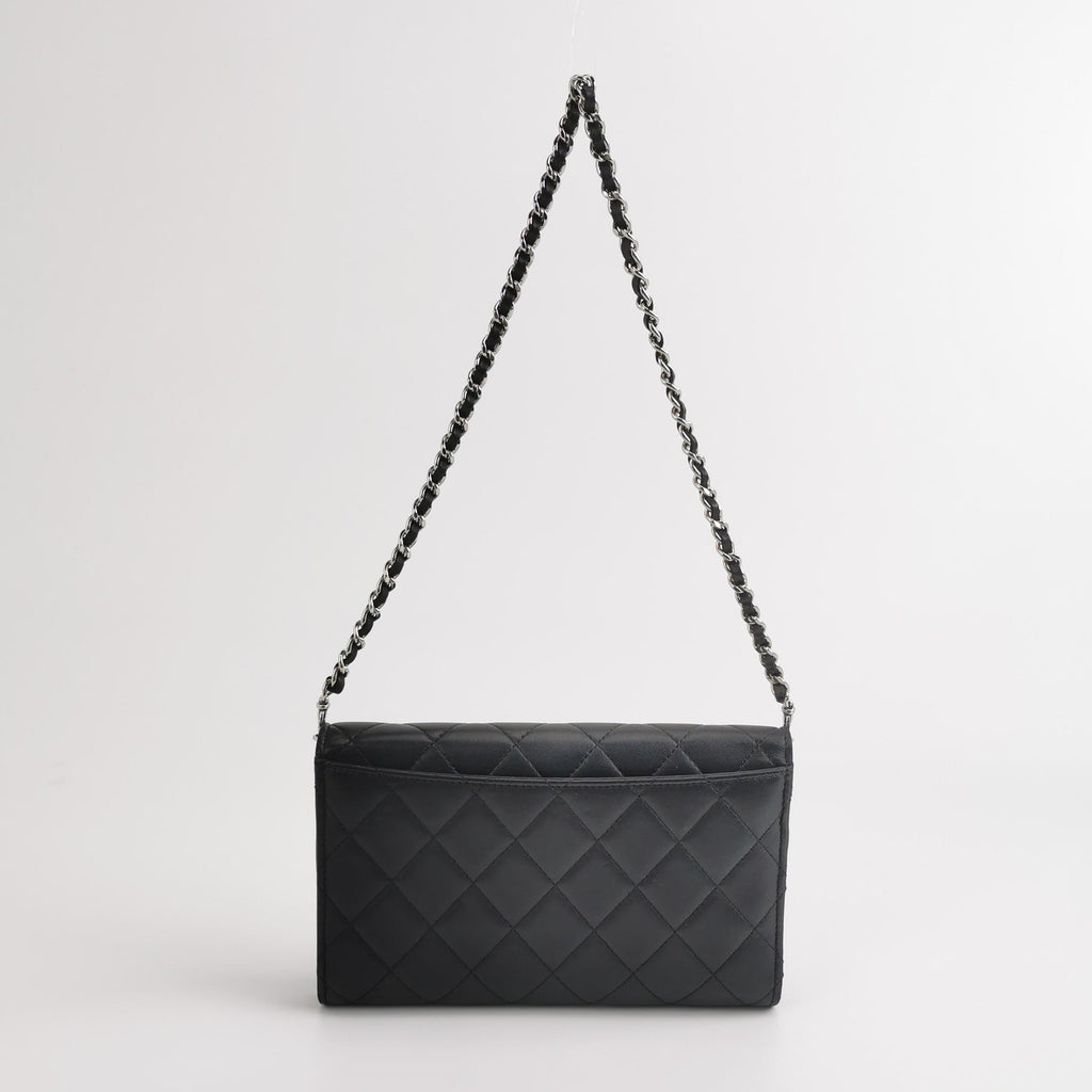 Chanel Clutch with Chain Lambskin SHW