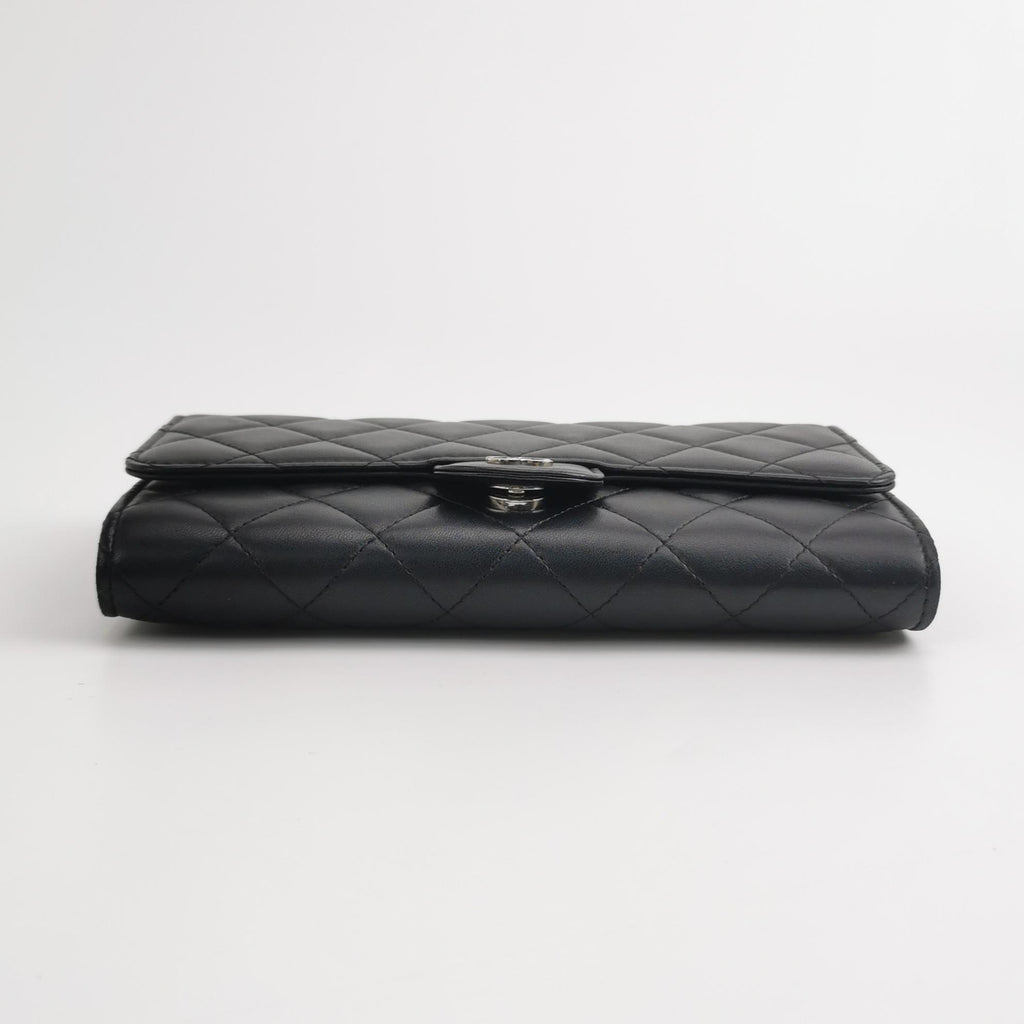 Chanel Clutch with Chain Lambskin SHW