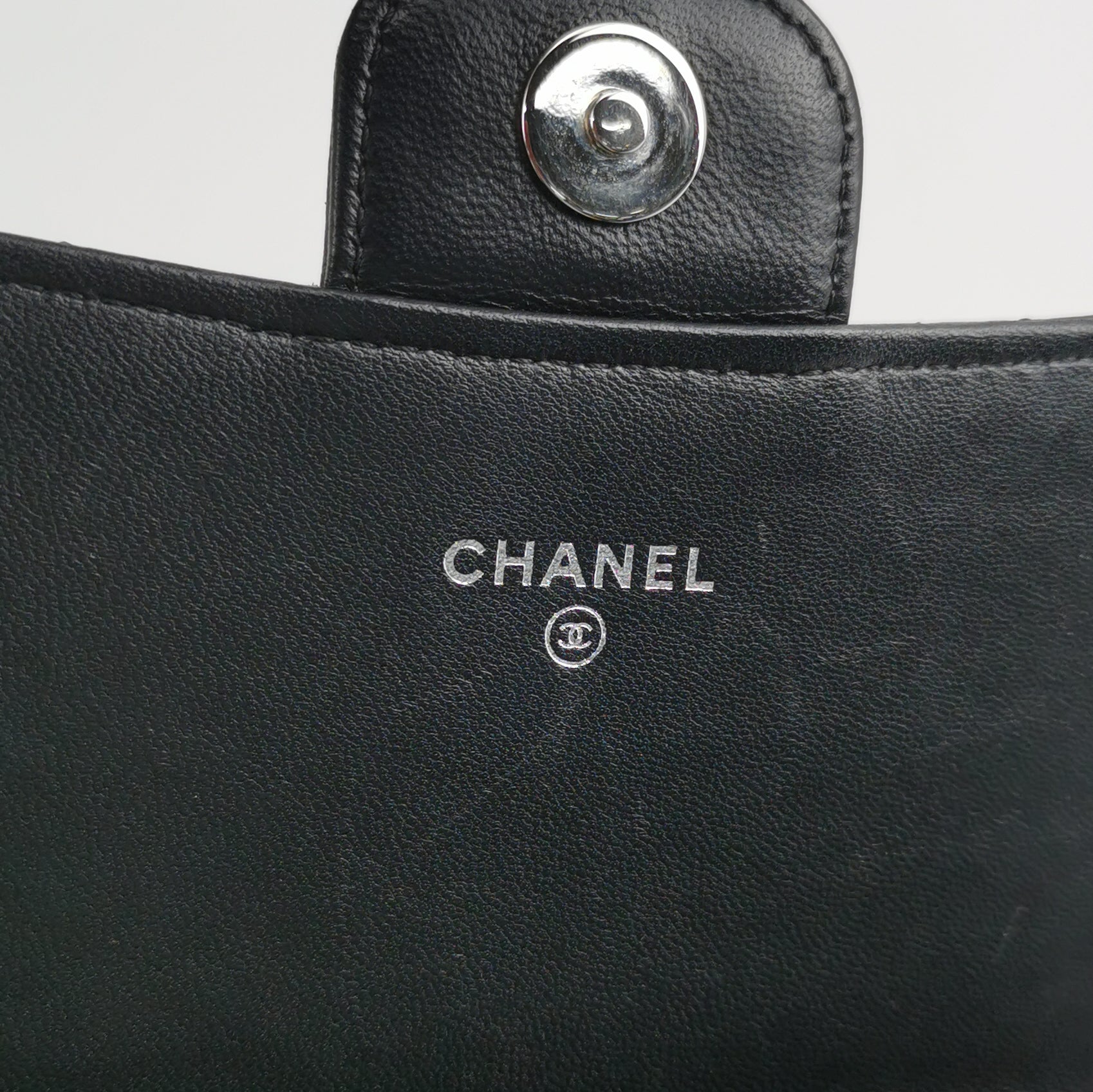 Chanel Clutch with Chain Lambskin SHW