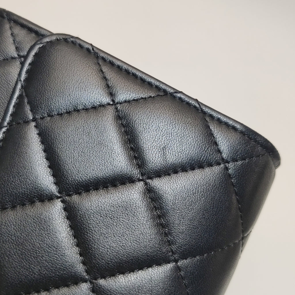 Chanel Clutch with Chain Lambskin SHW
