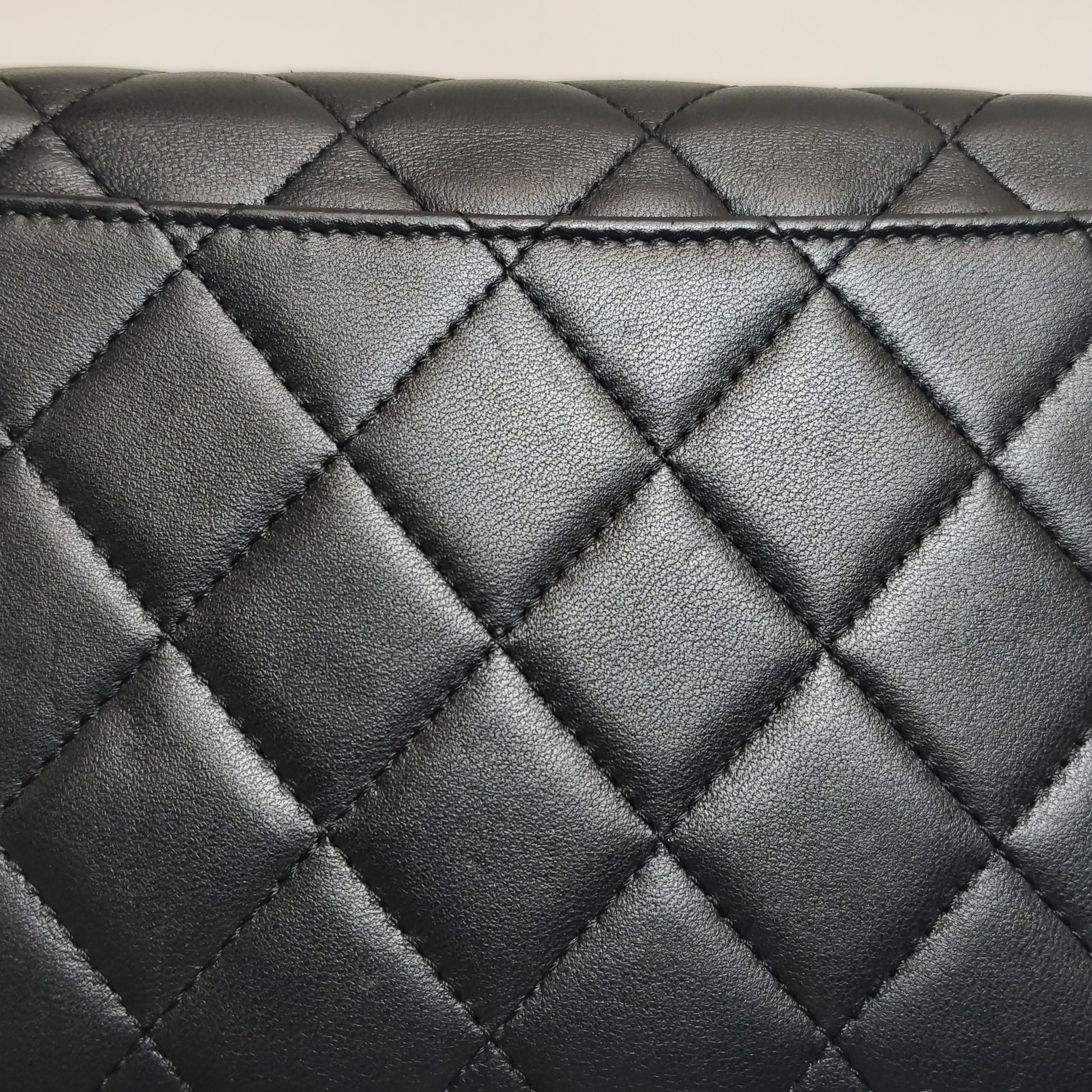Chanel Clutch with Chain Lambskin SHW