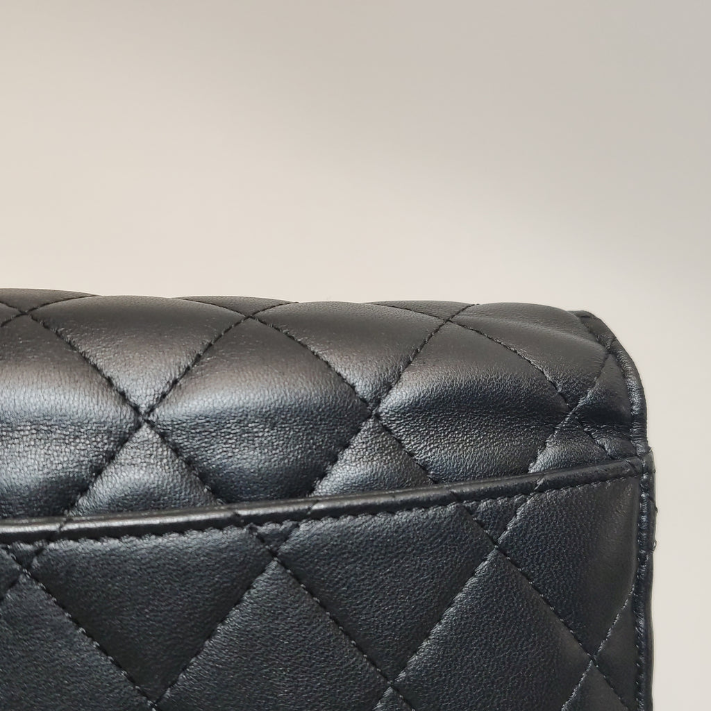 Chanel Clutch with Chain Lambskin SHW