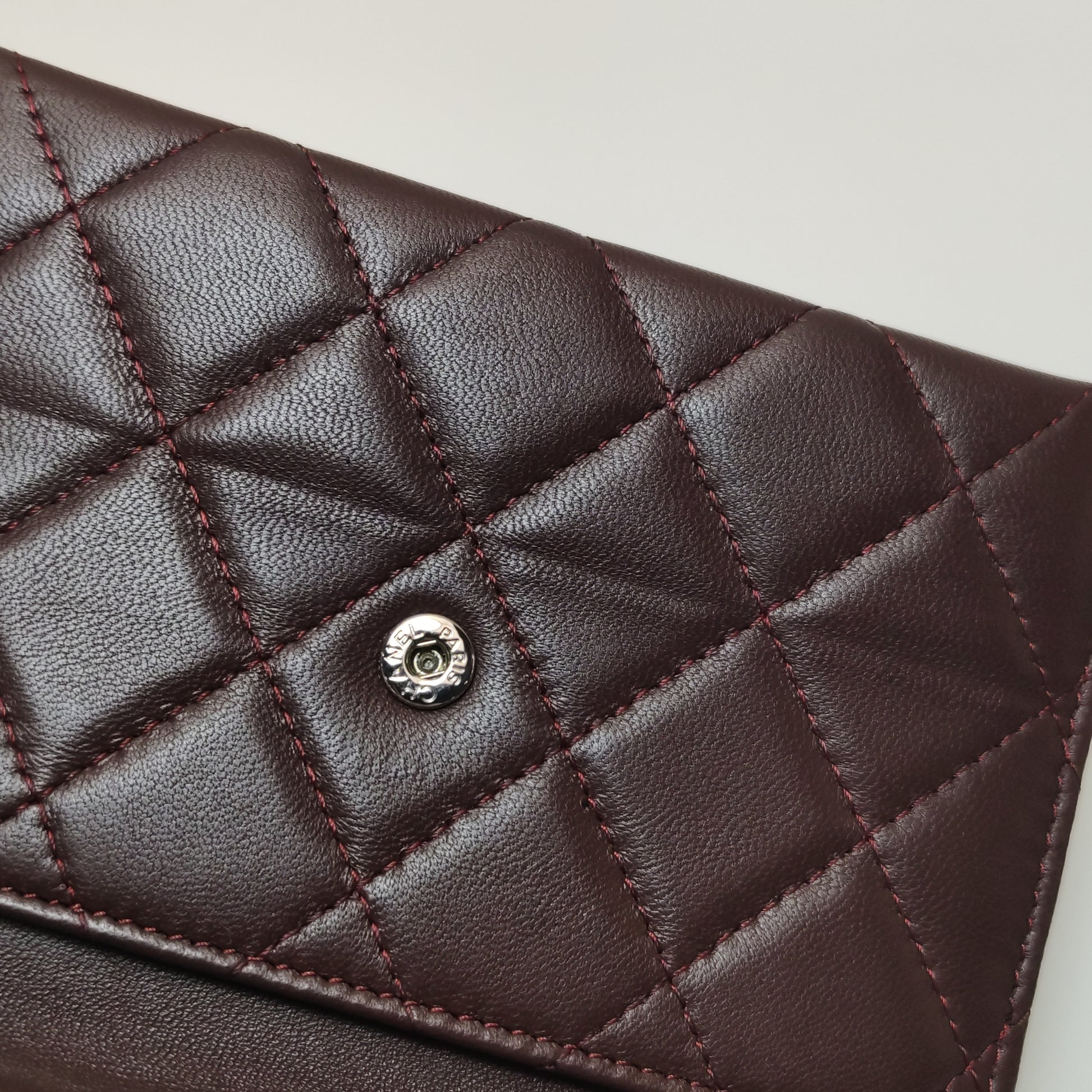 Chanel Clutch with Chain Lambskin SHW